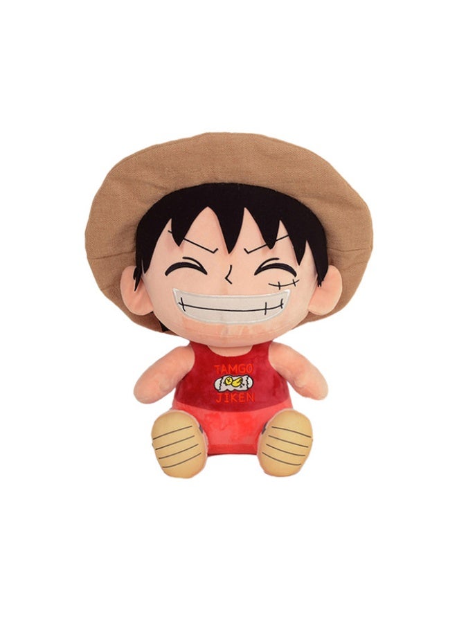 general One Piece character doll Luffy cute plush toy The best gift for family and friends