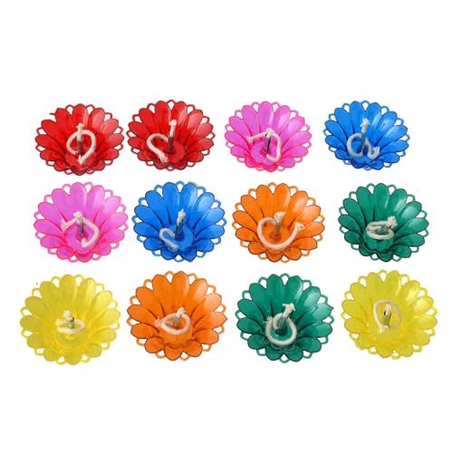 Craftam 3D Reflection Reusable Transparent Hard Plastic Multicolor Floating Oil Diya Deepak for Diwali Decoration and Gifts (Set of 12) - Image 2