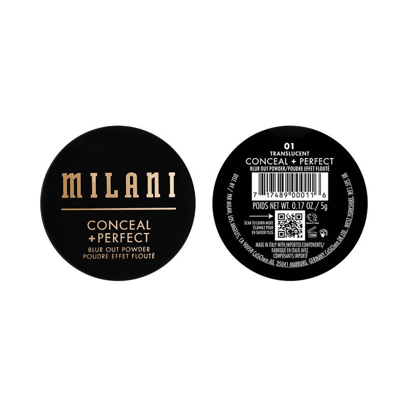 Milani Conceal + Perfect Blur Out Powder-Translucent - Image 3