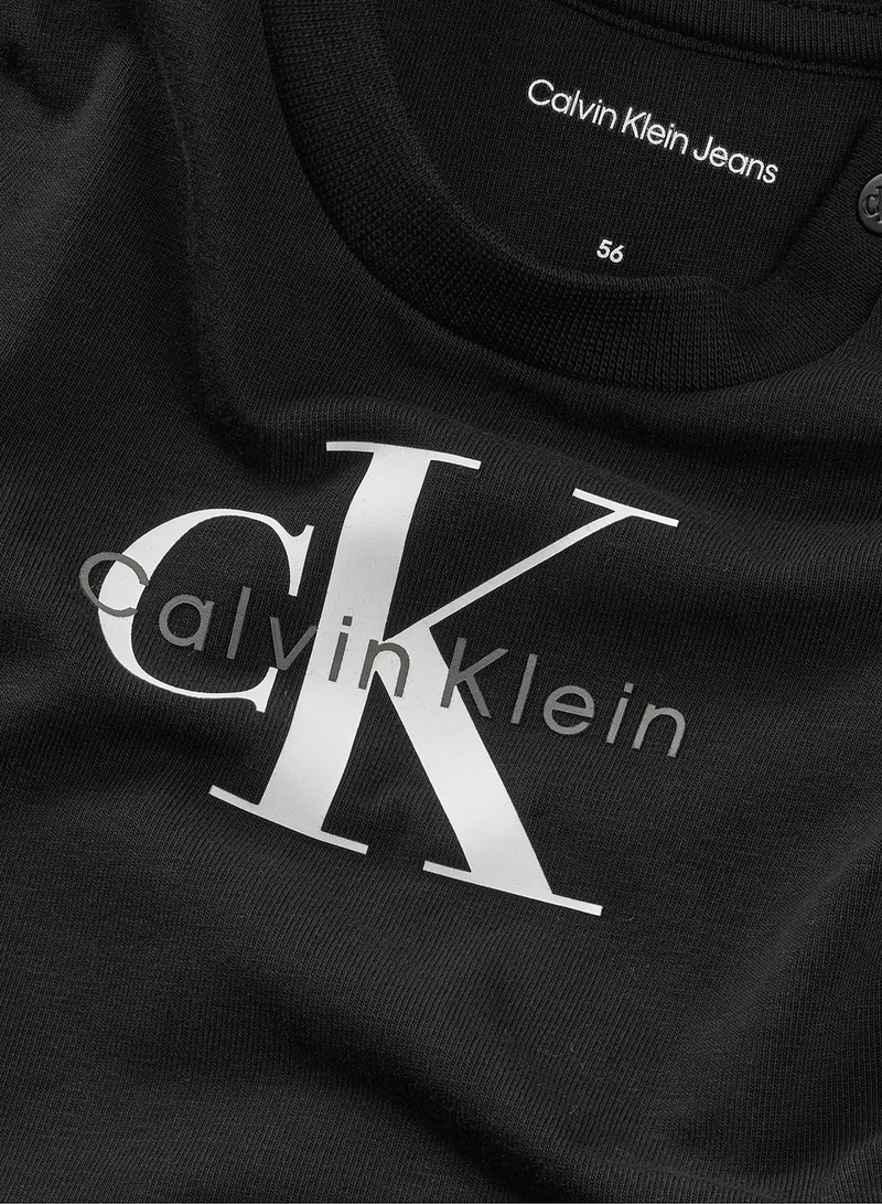 Calvin Klein Jeans Infant Graphic Crew Neck T-Shirt