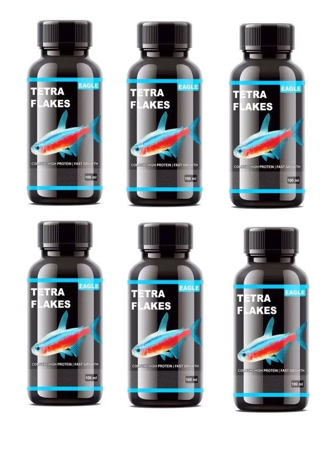 Eagle Tetra Fish Food/Micro Pellet Fish Food 6 in 1 Combo Sold by RedBeaks