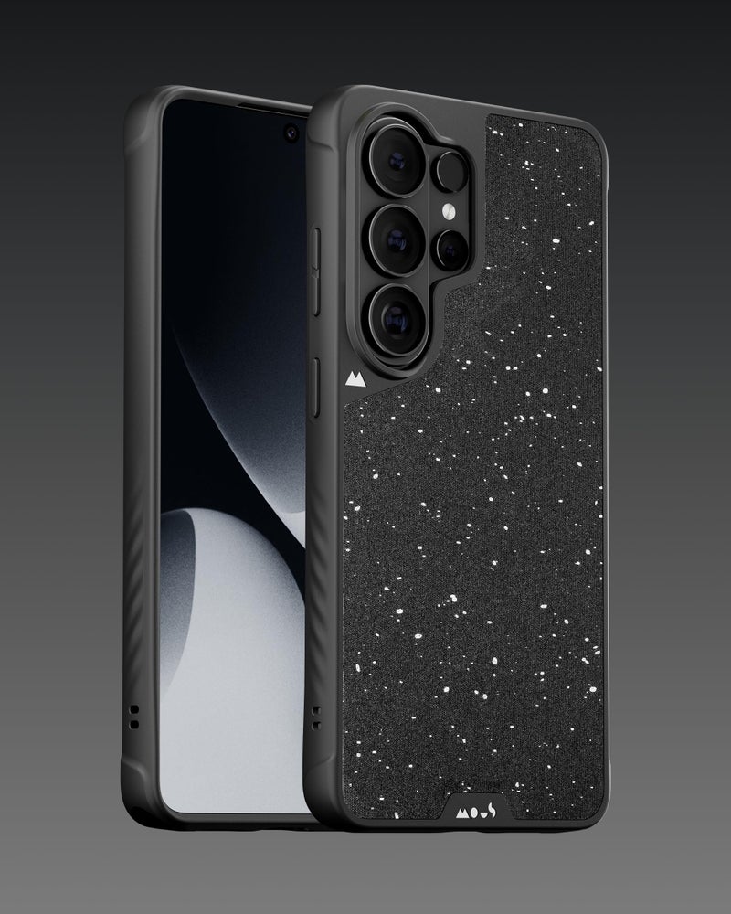 Mous for Samsung Galaxy S26 Ultra Case, Compatible with MagSafe & Qi2 â€“ Limitless Galaxy S26 Ultra Case â€“ Shockproof, Full Camera Protection, Magnetic, Anti-Scratch Back, Black Speckled Fabric - Image 4