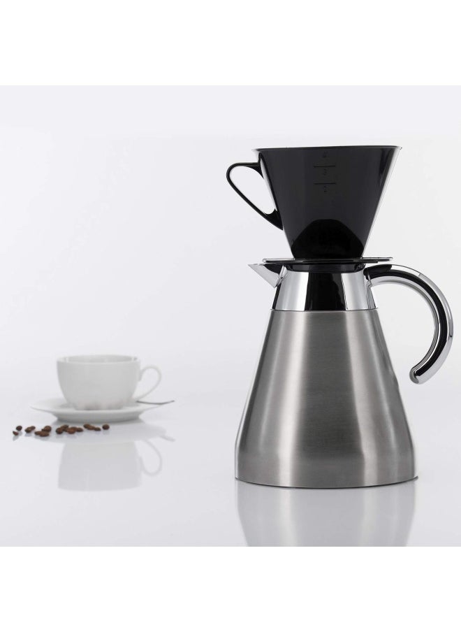 Coffee Filter Cone Four A Black