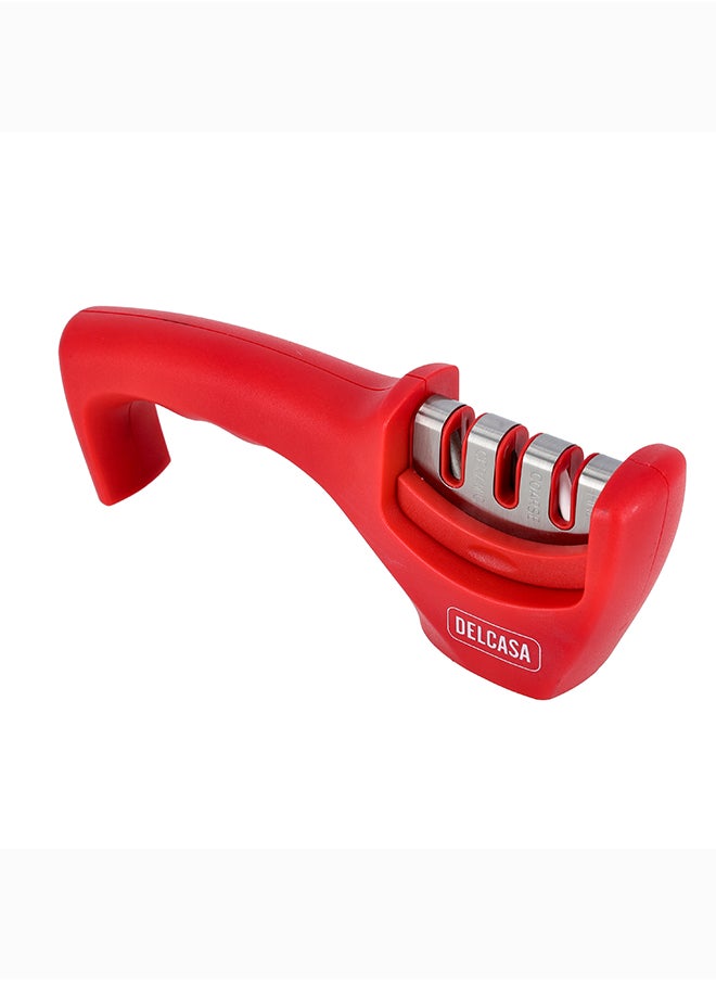 DELCASA 3 Stage Knife Sharper, Knife And Scissors Sharpener, DC2083  - Image 4