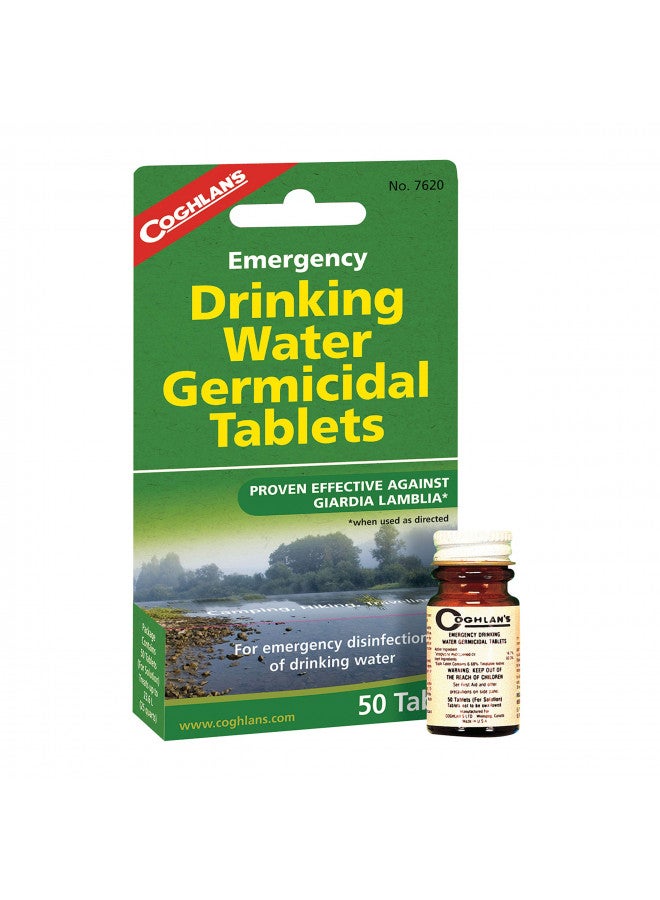 Coghlan's Drinking Water Tablets, 50 Tablets