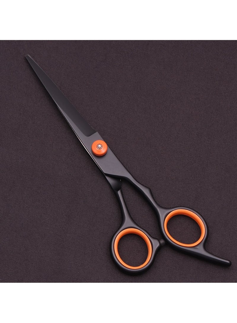 6-inch hair cutting scissors hair cutting tool set. Hair cutting scissors set. Thinning scissors styling tool, shaver comb set, hair cutting comb, shaver, double-sided comb, apple comb - Image 3