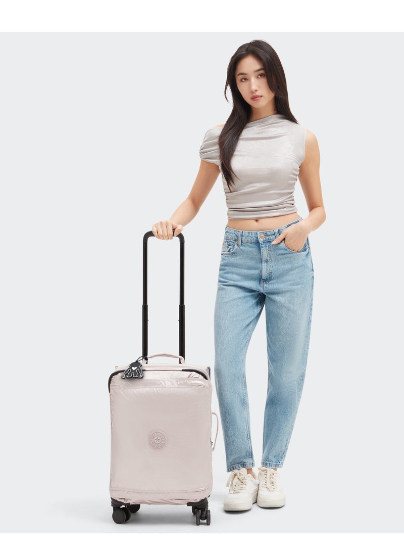 kipling Basic Plus Spontaneous Cabin 4-Wheeled Suitcase 53cm/21inches, 2.80kg, 37L, Mettalic Glow - Small  - Image 4