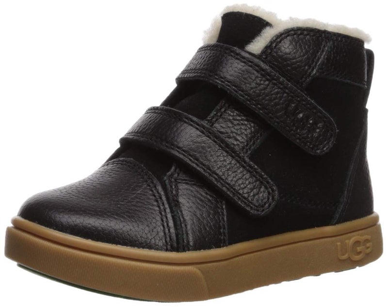 UGG Unisex-Child Rennon Ii Sneakers, Black, 07