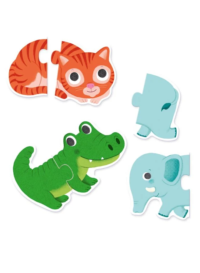 DJECO Animals Puzzle Duo