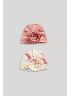 mothercare Turban Baby Hats - 2 Pack  - Image 1