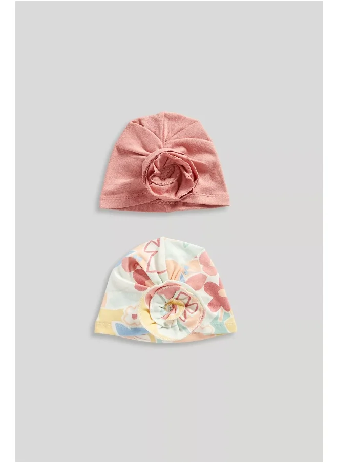 مذركير Turban Baby Hats - 2 Pack