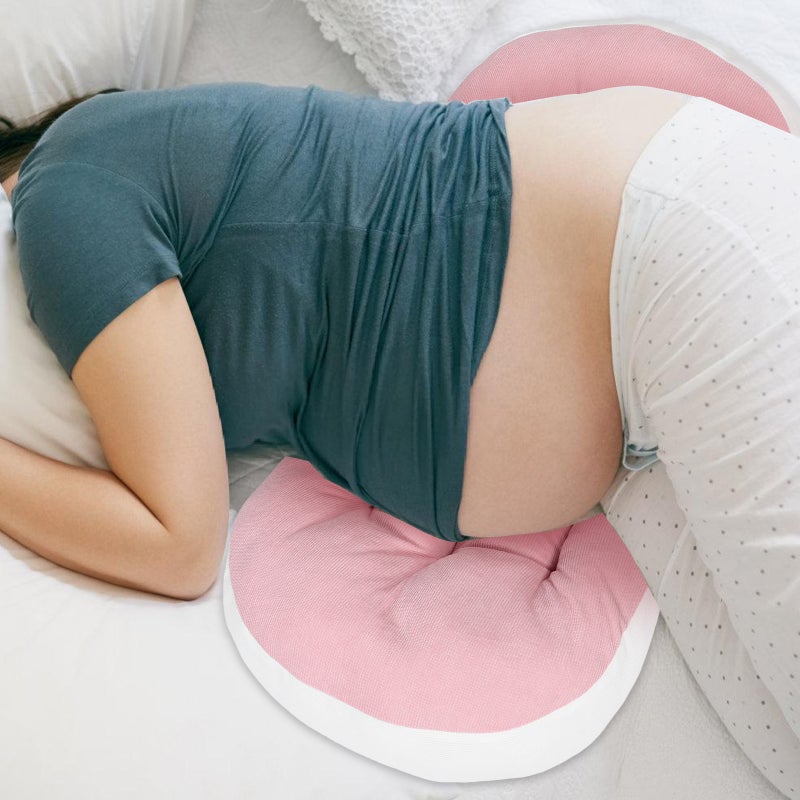 U Shaped Pregnancy Pillow For Women Sleeping Belly Support And Back Maternity Body Pillow For Side Sleeping And Nursing - Image 4