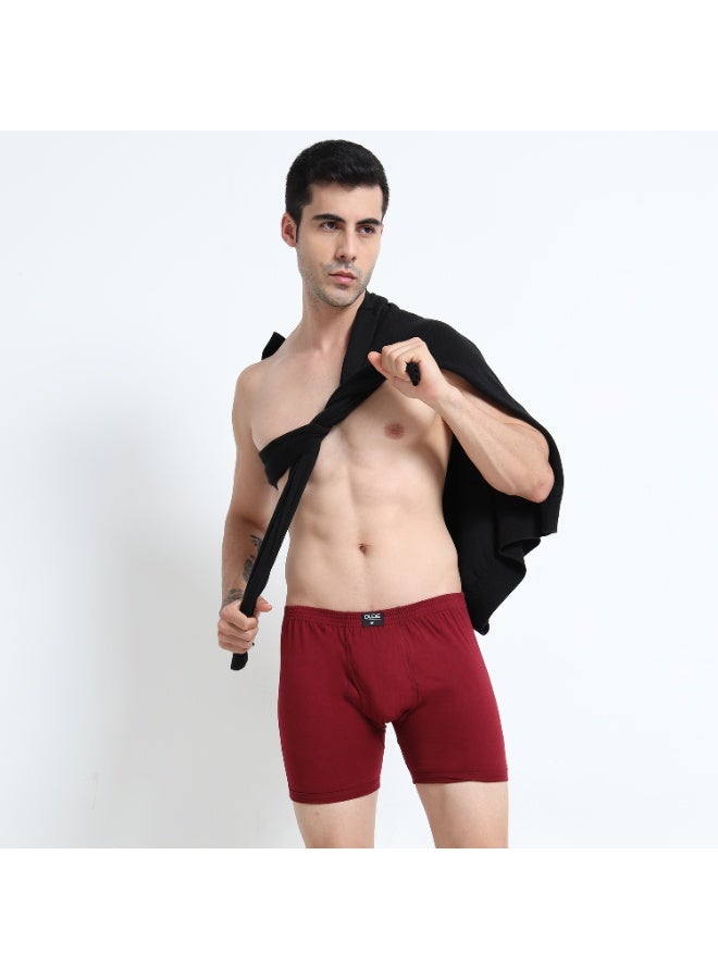 DUJE Men’s Regular Trunks (3-Pack Combo 4 – Green, Blue & Maroon) | 100% Combed Cotton | Breathable, Sweat-Absorbing, Anti-Bacterial & Odour-Free Everyday Innerwear - Image 5