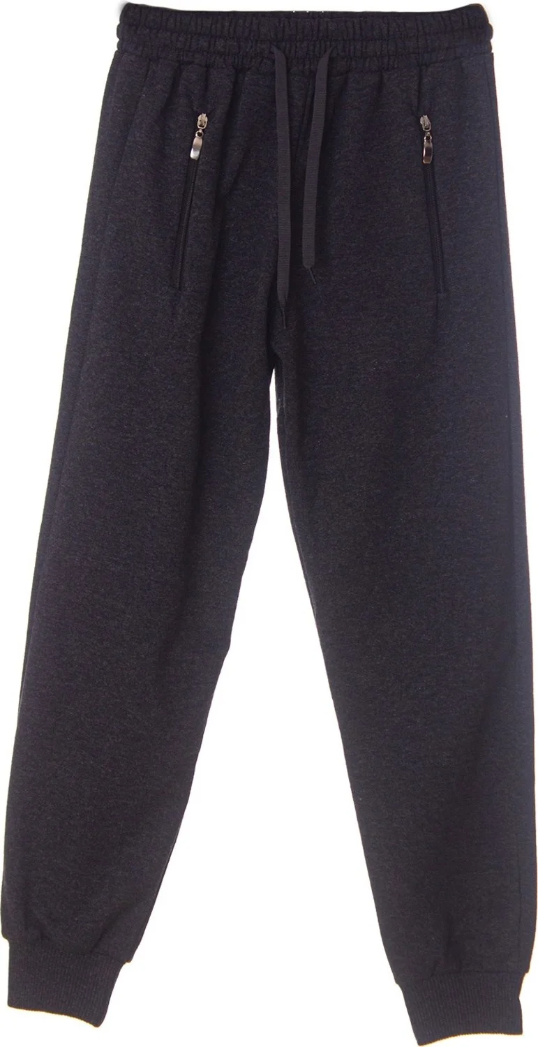 Ada Bebek Çocuk Ada Baby Kids Cotton Double Pocket Zippered Rubber Leg Kids Sweatpants