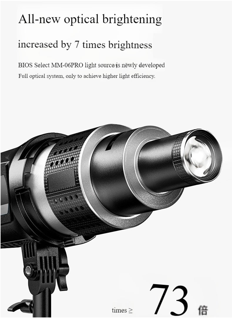 Generic Flash Snoot Conical Lens, Video Artist Modelling Shape Photo Studio Light Kit, with Optical Spotlight Lens 35 Gobos  - Image 5