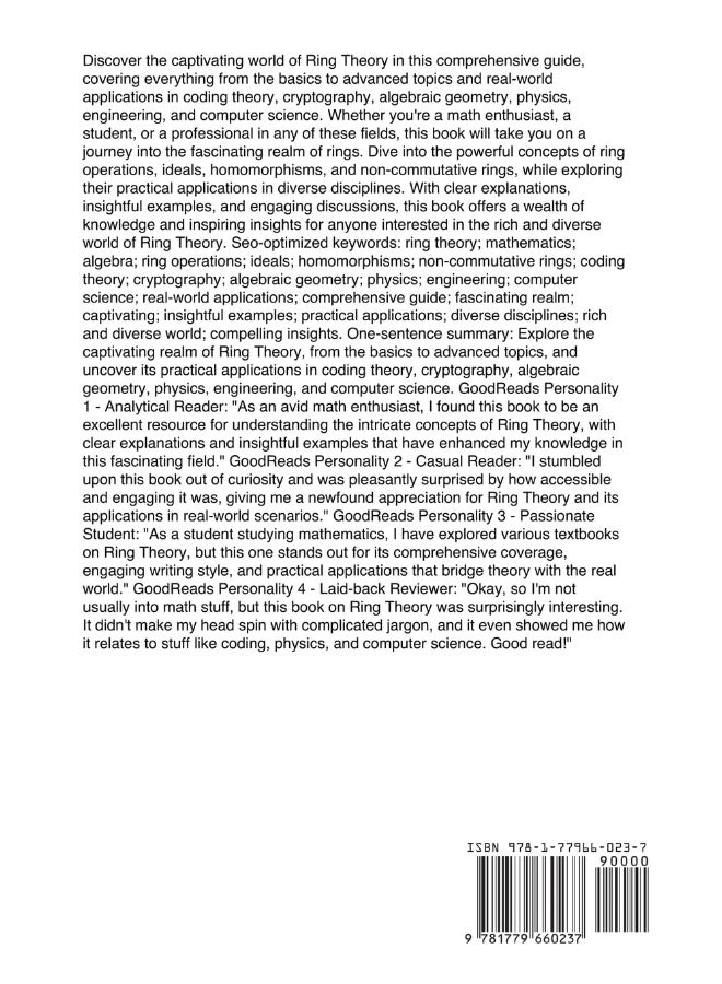 Introduction to Ring Theory  - Image 2