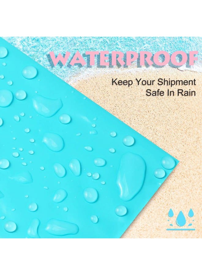UCGOU 6x9 Inch 200Pcs Teal Poly Mailers Premium Shipping Envelopes Mailer Self Sealed Mailing Bags with Waterproof and Tear-Proof Postal Bags - Image 3