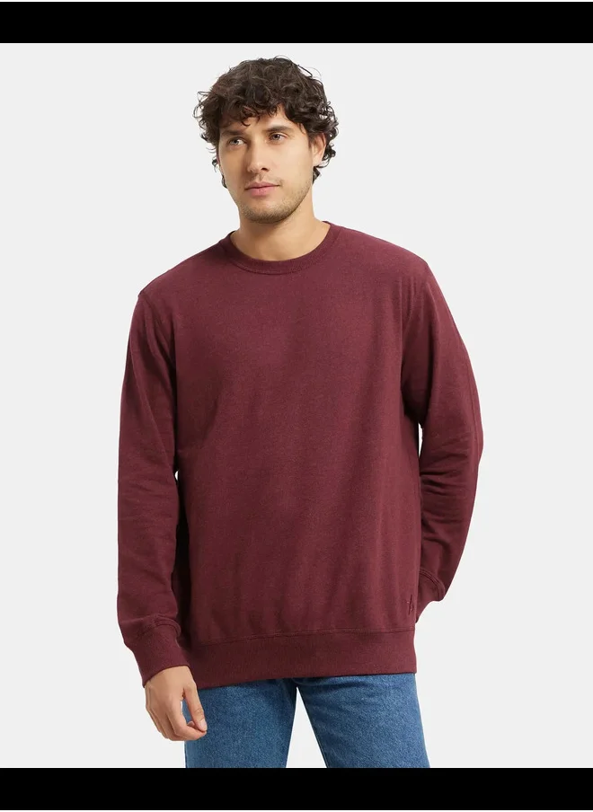 JOCKEY Jockey 2716 Super Combed Cotton French Terry Fabric Round Neck Full Sleeves Men's Sweatshirt