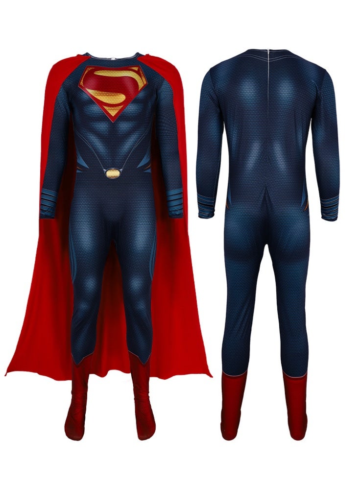 NIBEMINENT One-piece hero Clark Kent, tight-fitting cape Superman - Image 1