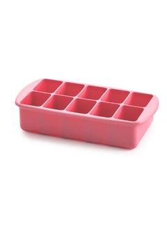 melii Silicone Baby Food Freezer Tray With Lid - Pink  - Image 4