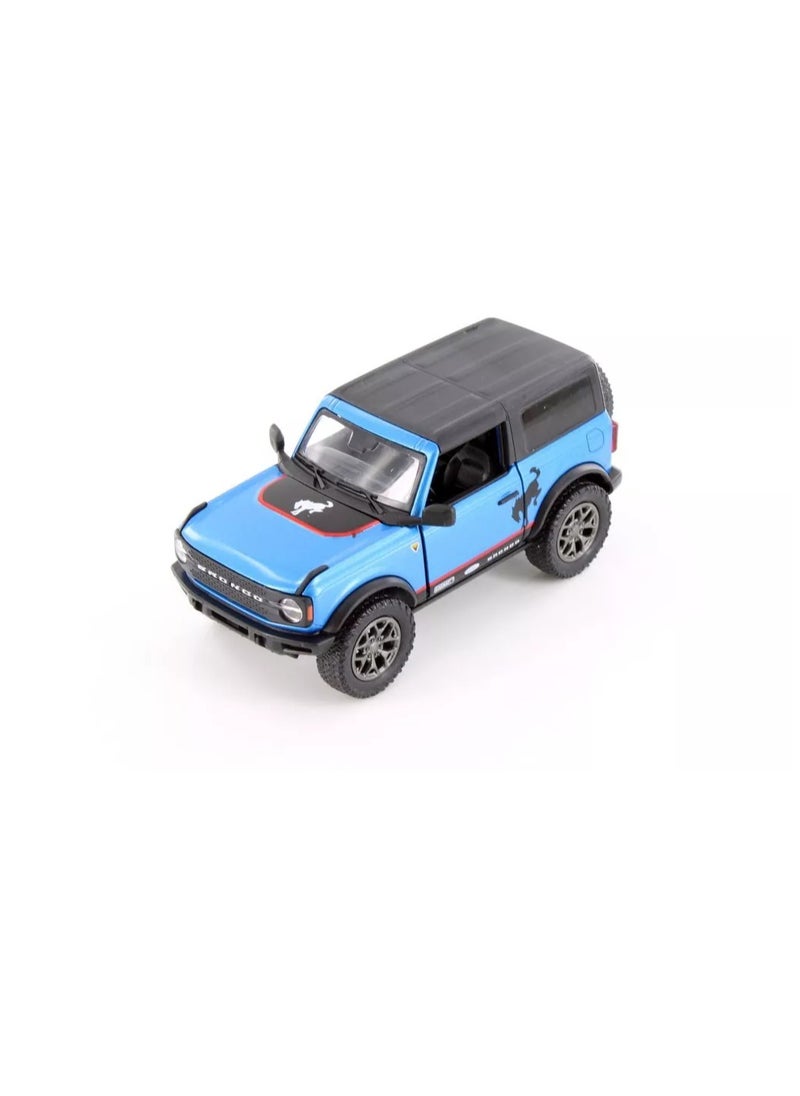 Kinsmart Diecast 2022 Ford Bronco (Hard Top) Kinsmart 1:34 Printing, 1Piece Assorted Color  - Image 3