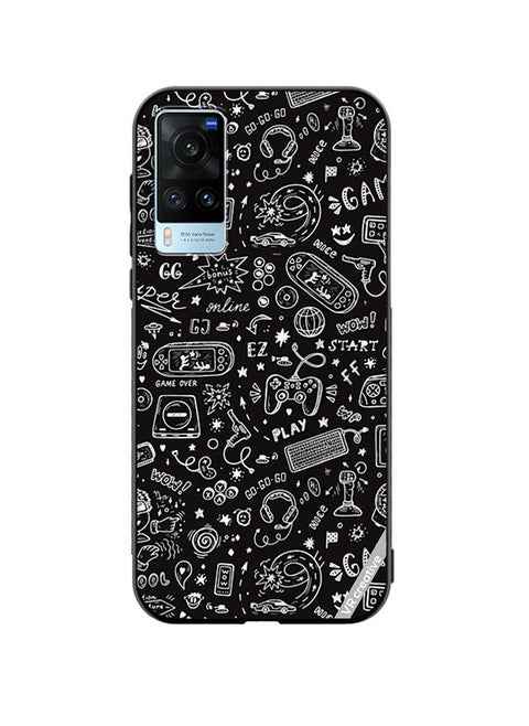 Protective Case Cover For Vivo X60 Layer Design Multicolour