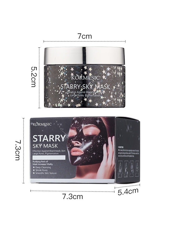 Kormesic قناع تقشير أسود نجمي 120 جرام-تنظيف عميق وتنقية - Image 1