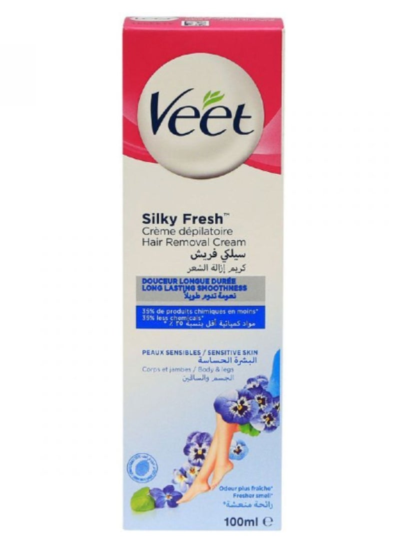 Veet Silky Fresh Hair Removal Cream - 100 Ml