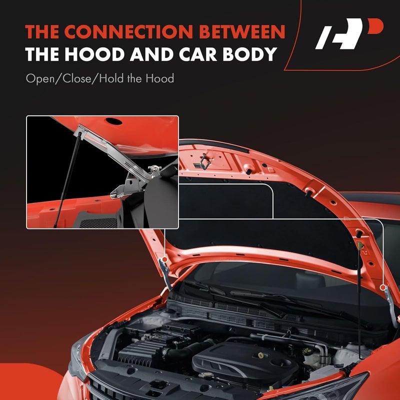 A-Premium Hood Hinges for Ford Escape 2020-2022 - Image 5