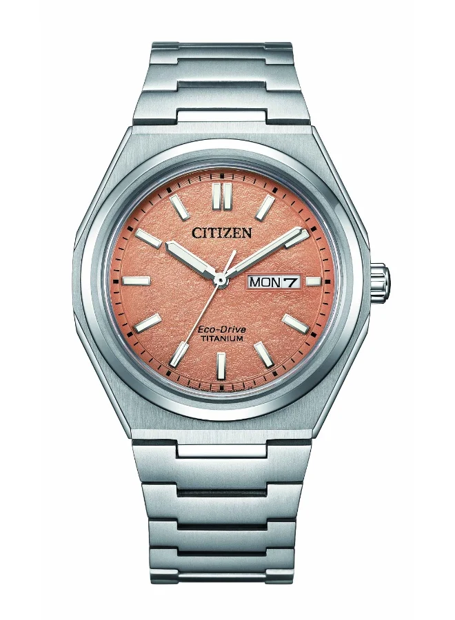 CITIZEN Super Titanium Strap Analog Watch AW0130-85Z - 39 mm