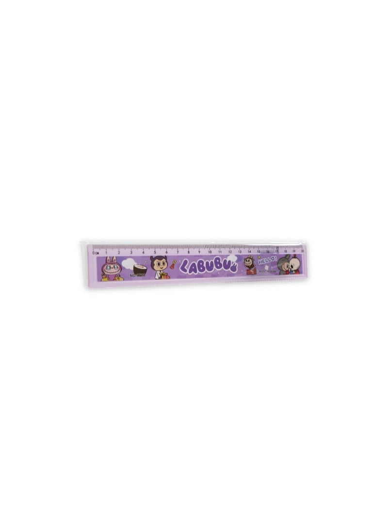 Labubu Ruler 20cm – Purple - Image 1