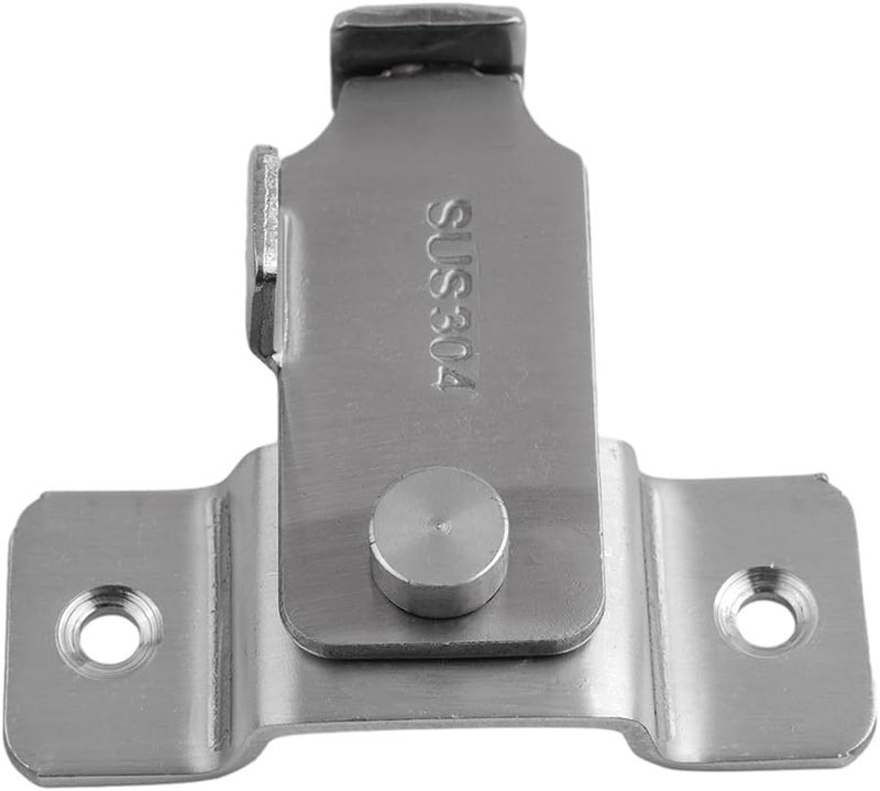 304 الفولاذ المقاوم للصدأ زاوية قائمة هوك الترباس للأمن خزانة الباب المنزلق درج - Image 4