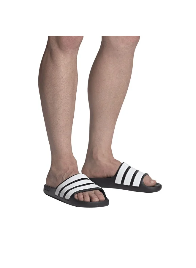 Adidas Adidas Adilette Flow U Black Sportswear Sandals/Slippers For Unisex