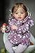 KOKOMANDY Realistic Reborn Baby Doll 24 inch Toddler Girl Look Real Lifelike Silicone Babies Soft Body Weighted Doll for Toddler Children Age 5 Year Old Girls - Image 4