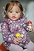 KOKOMANDY Realistic Reborn Baby Doll 24 inch Toddler Girl Look Real Lifelike Silicone Babies Soft Body Weighted Doll for Toddler Children Age 5 Year Old Girls - Image 2