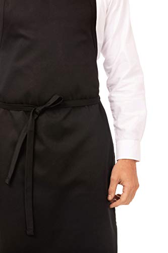 Chef Works Unisex Bib Apron without Pockets - Image 2