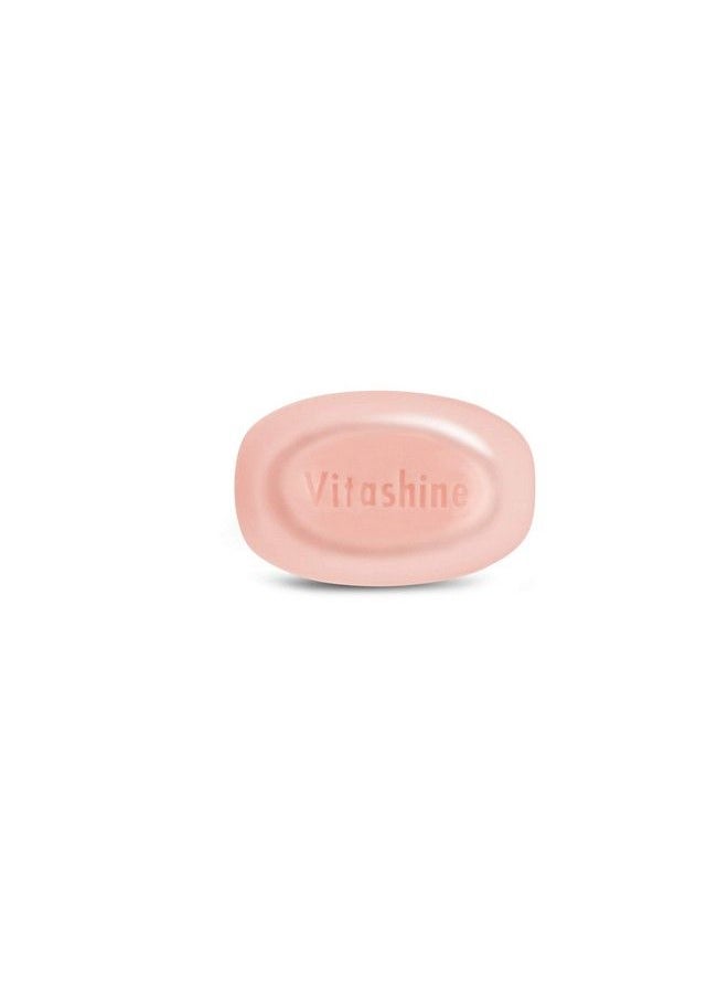 VITASHINE صابون تبييض البشرة 75 جرام؛ عبوة من 3 قطع؛ صابون حمض الكوجيك لتبييض البشرة وعلاج فرط التصبغ؛ مع مستخلصات عرق السوس والأربوتين والفيتامينات المتعددة؛ صنع في الهند  - Image 5