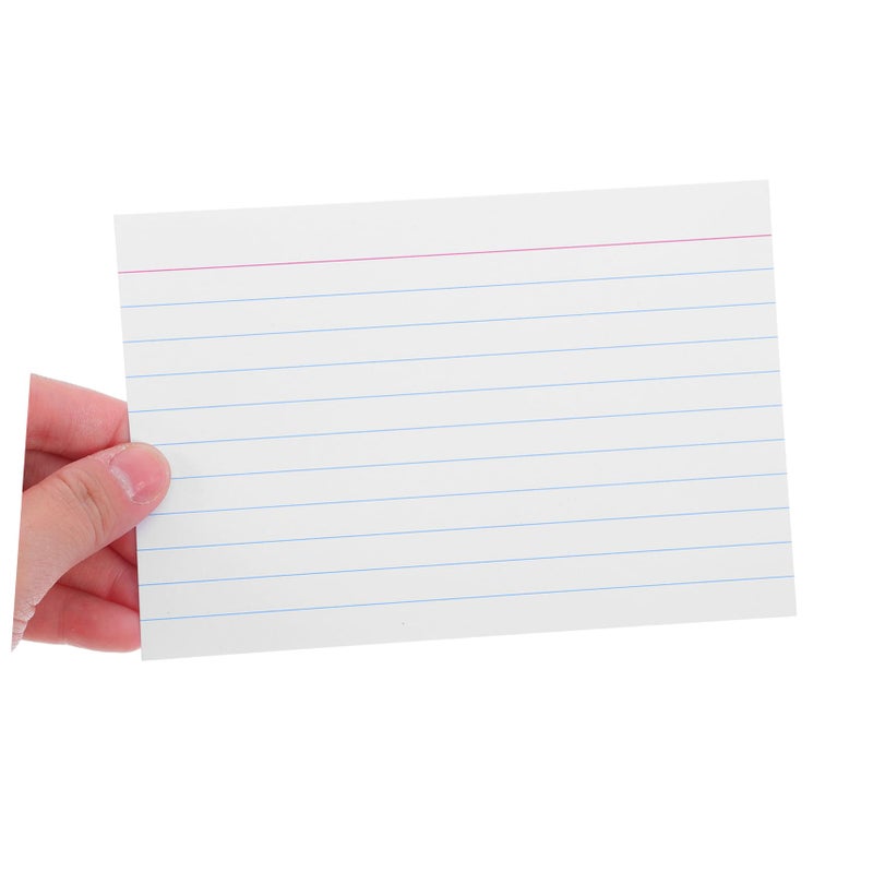 200pcs Ruled Index Cards Horizontal Lined Note Pad For Study Office Classroom Flashcards - Image 5