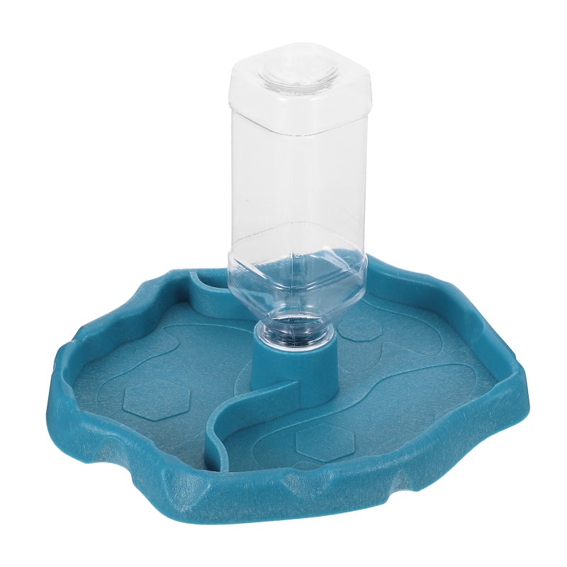 2pcs Automatic Reptile Water Dish and Food Bowl Dispenser Feeding Dish for Lizard Bearded Dragon Chameleon and Small Animals - Image 4