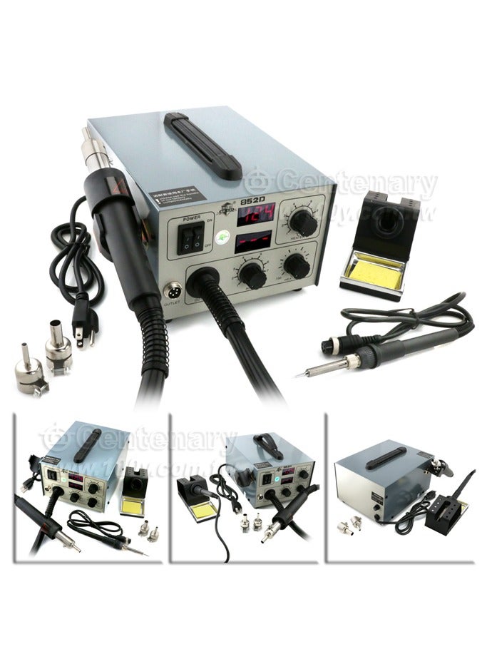 M&R Hot air digital iron, 220 volt, model 852 - Image 2