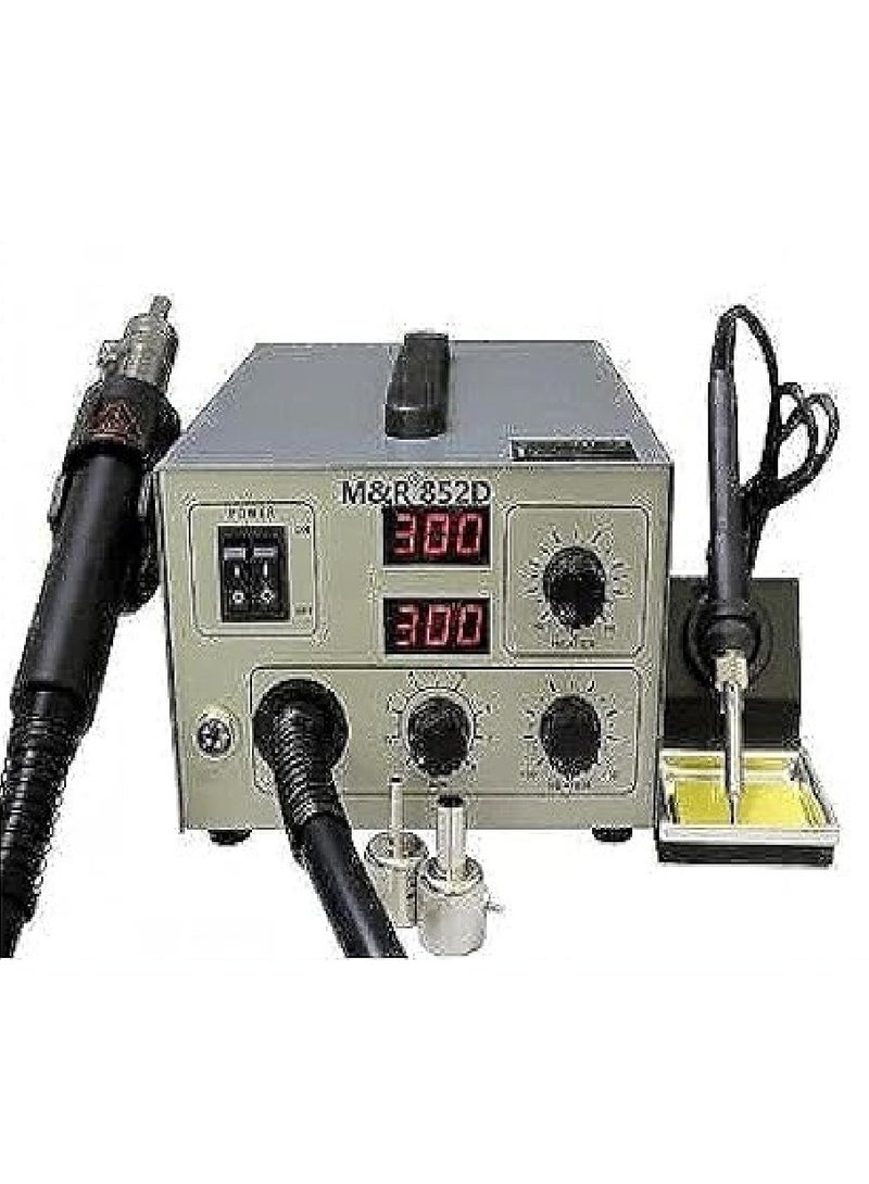 M&R Hot air digital iron, 220 volt, model 852 - Image 4