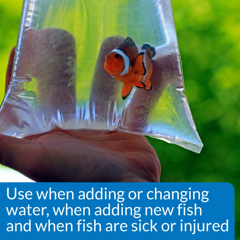 API MARINE STRESS COAT Saltwater Aquarium Water Conditioner 16-Ounce Bottle - Image 2