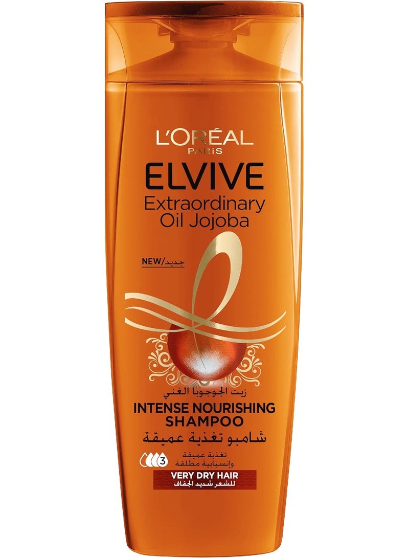 L'OREAL PARIS Loreal Paris Elvive Extraordinary Oil Jojoba Intense Nourishing Shampoo 400ML - Image 2