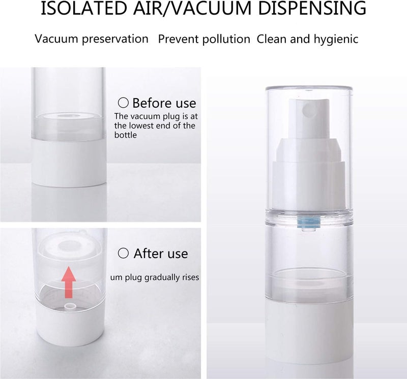 TrendBox 120ml Airless Spray Bottle - 4 Pack - Image 5