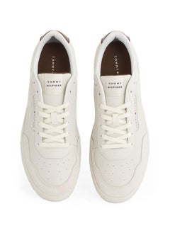 TOMMY HILFIGER BASKETBALL CORE LEATHER TRAINERS  - Image 5