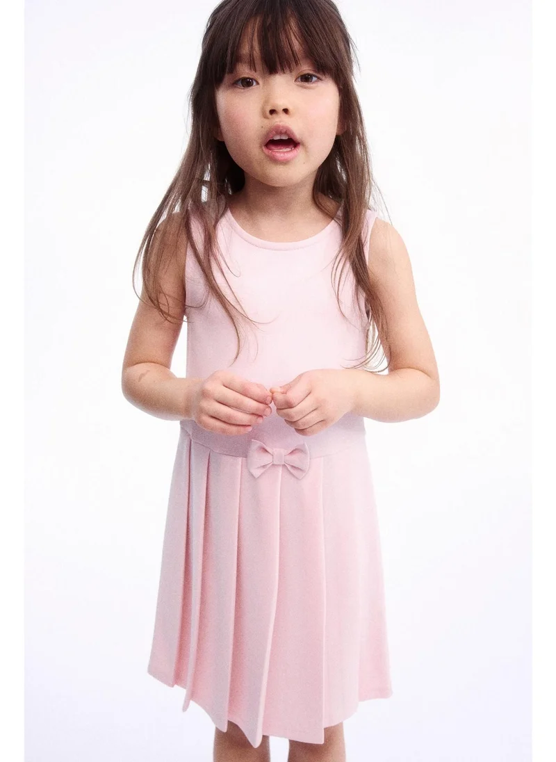 H&M Bow-detail jersey dress