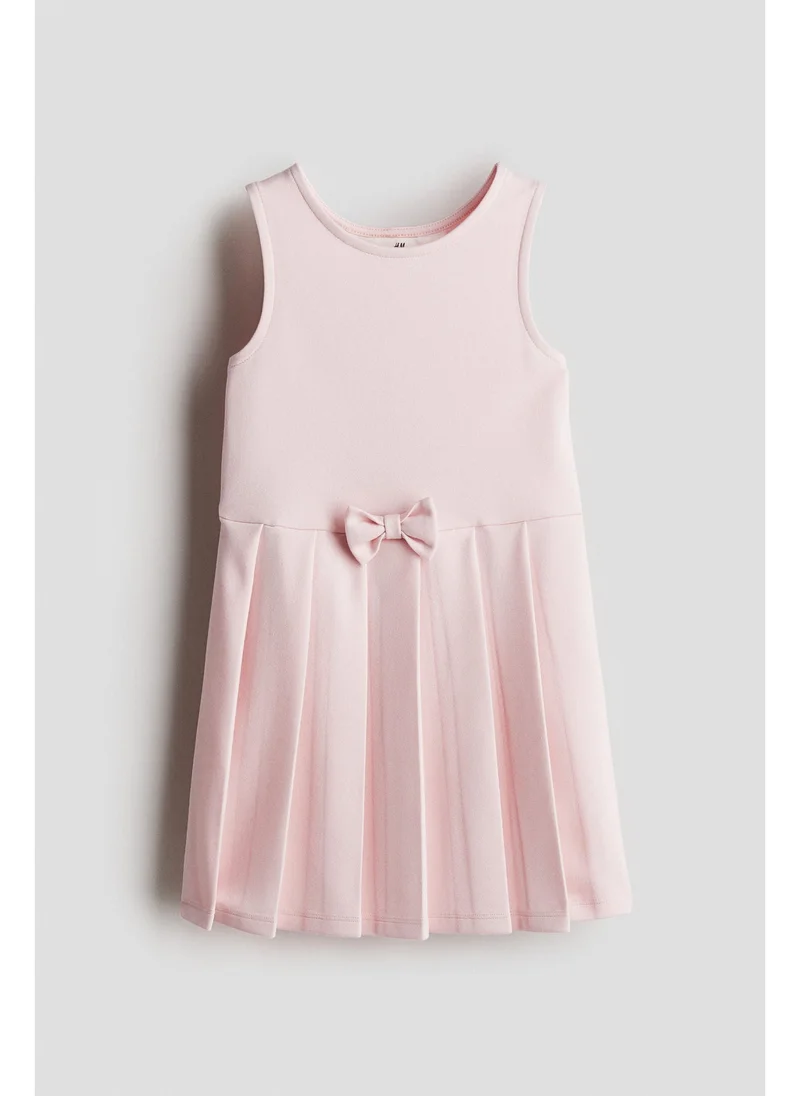 H&M Bow-detail jersey dress