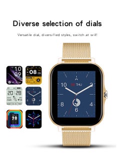 AROAQ Smart Watch, PinkSemilan Waterproof Fitness Tracker Watch, Bluetooth Calls Digital Smartwatch, Large Display Wristwatch Watches For Men And Womwn  - Image 3