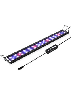 hygger 9W Full Spectrum Aquarium Light with Aluminum Alloy Shell Extendable Brackets, White Blue Red LEDs, External Controller, for Freshwater Fish Tank (12-18 inch) - pzsku/Z89B1F966BEE1209B7D6CZ/45/_/1737031401/21f10d94-aa89-4b3e-a3aa-c1a1ae787420