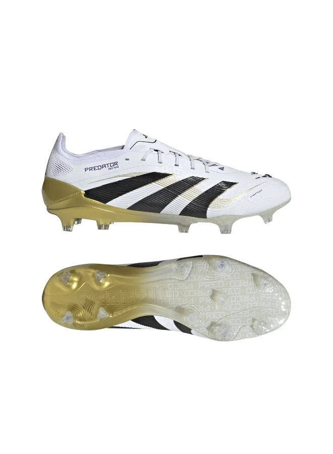Adidas Predator Elite Fg U White Football/Soccer Shoes For Unisex